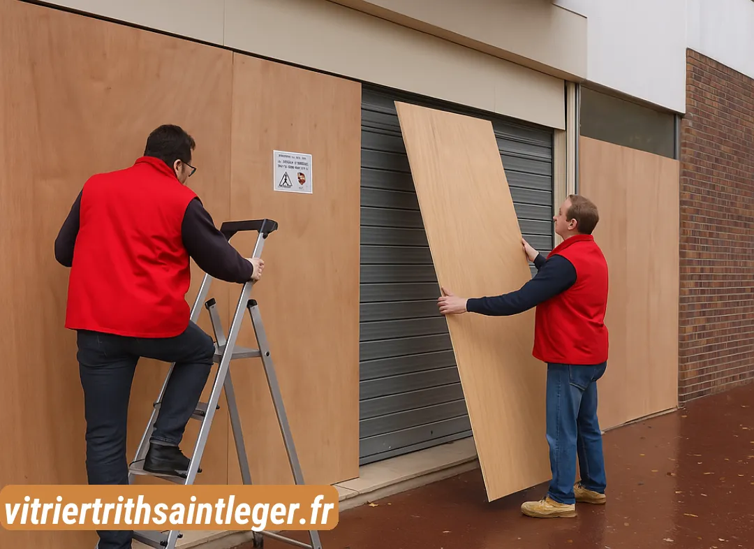 Mise en sécurité fermeture provisoire Trith-Saint-Léger